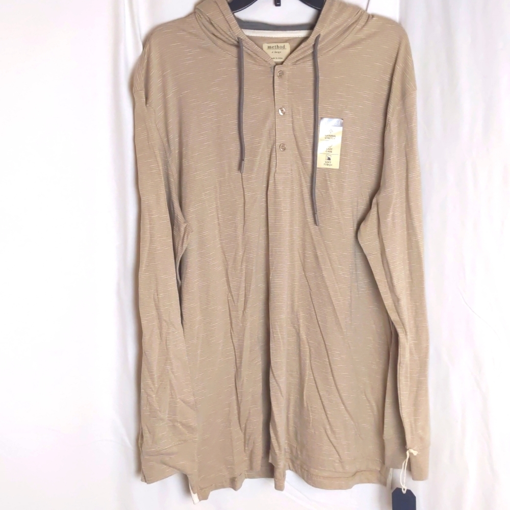 🆕️ Method Natural Stretch Cotton Hoodie Top - XL
